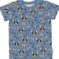 T-shirt Bambu Bulldog Blå