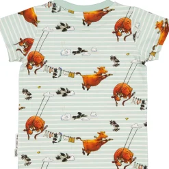 T-shirt Mamma Mu och Kråkan Mint/Vit