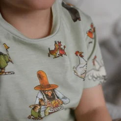 T-shirt Pettson och Findus Grön