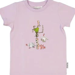 T-shirt Pettson och Findus Lila