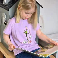 T-shirt Pettson och Findus Lila
