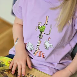 T-shirt Pettson och Findus Lila