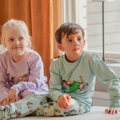 Tvådelad pyjamas Pettson och Findus Mint