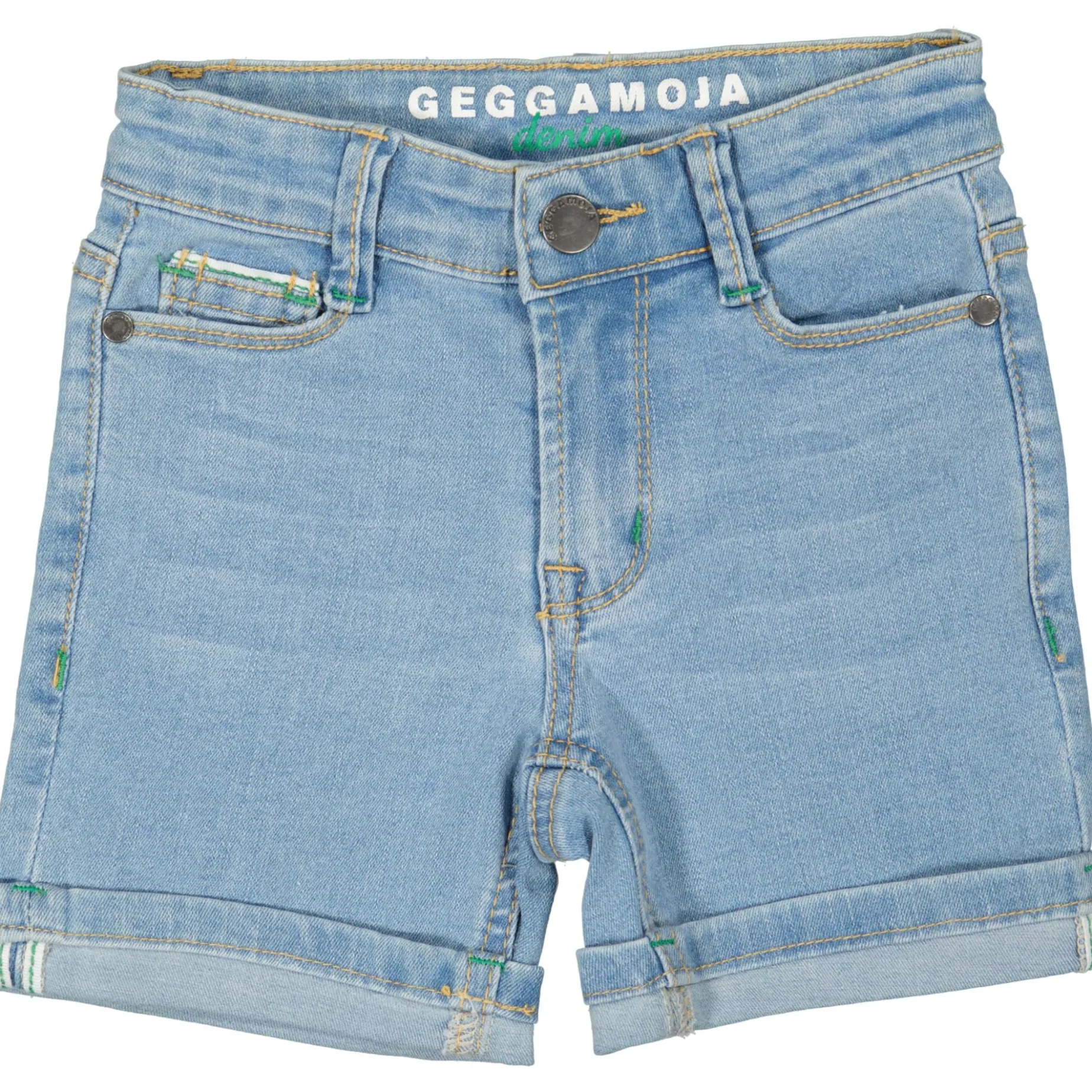 Unisex 5-pocket Jeansshorts Ljusblå
