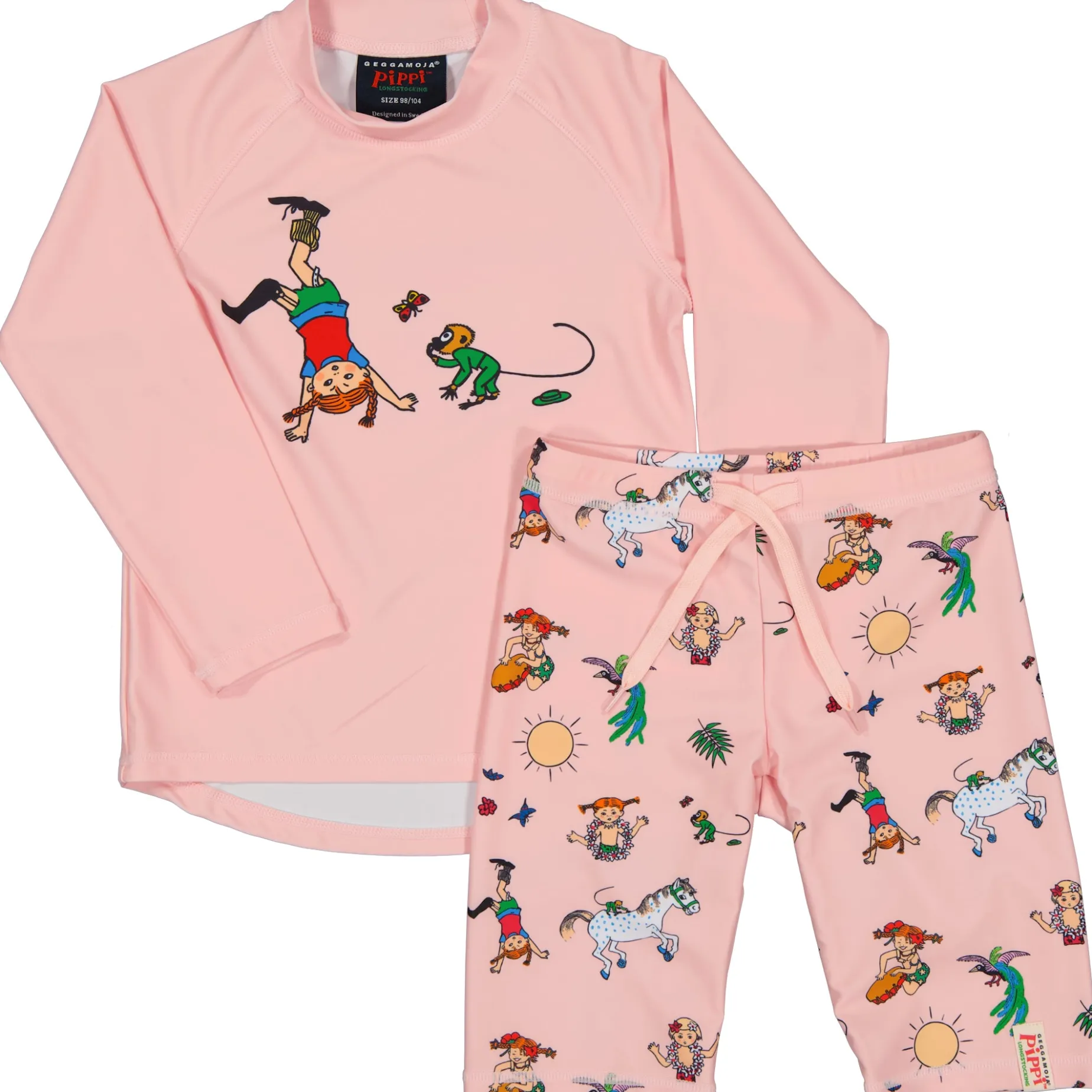 UV-set Pippi Långstrump Rosa