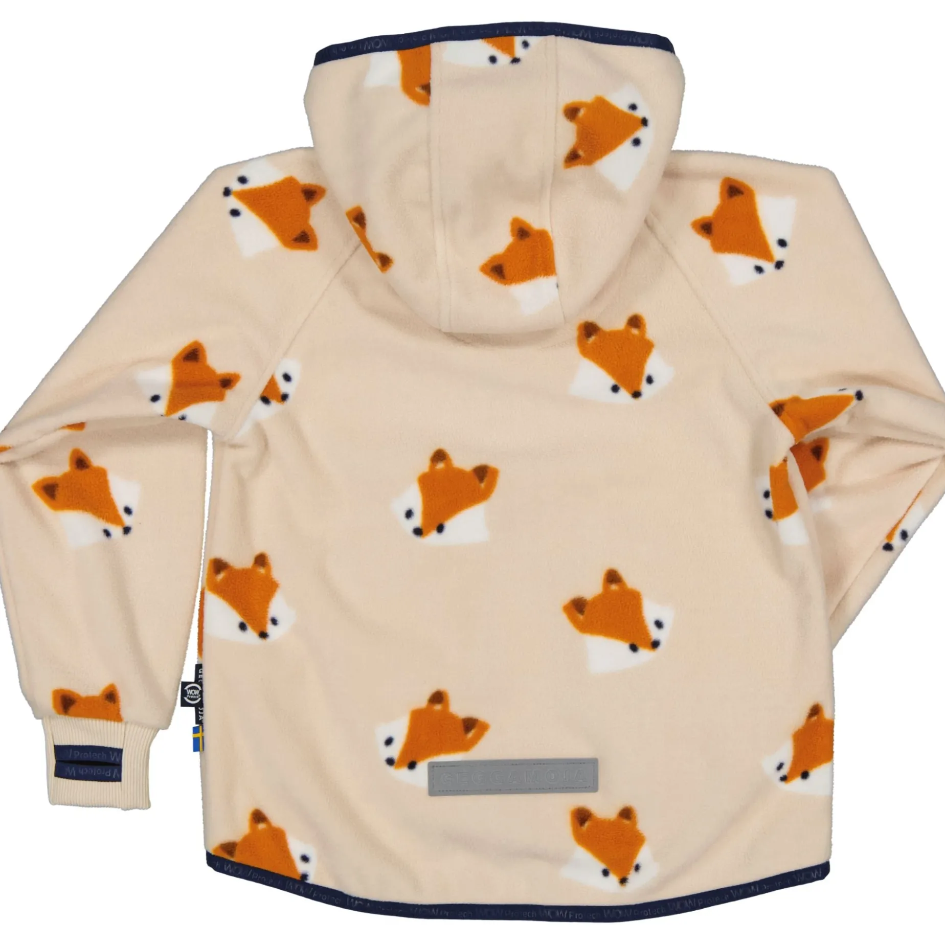 Vindfleece jacka Räv Beige