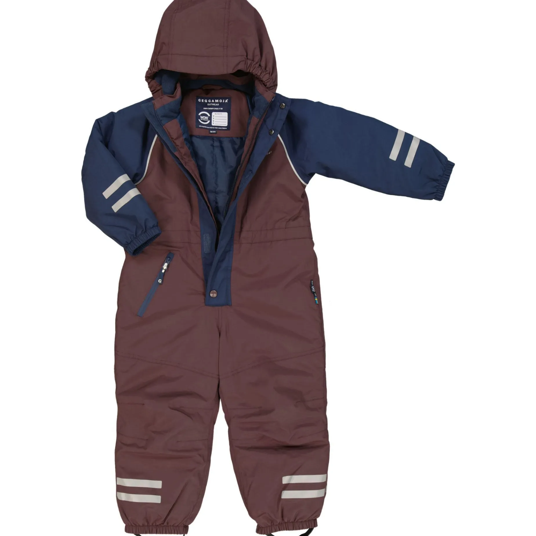 Vinteroverall Unitoddler Brun/Marinblå